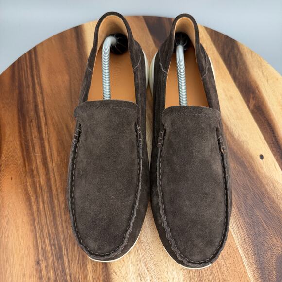 Olukai KA’A Loafer Mens Size 12 (EU 45) Brown Leather Suede Slip On Casual Shoes main image 6
